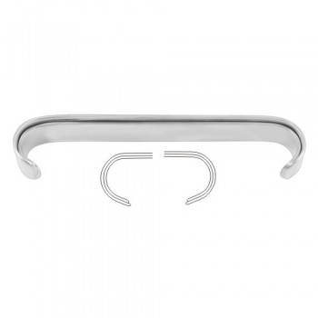 Parker Retractor Set of Fig. 1 and Fig. 2 Stainless Steel, 17.5 cm - 7" Blade Size Fig. 1 / Blade Size Fig. 2 26 x 25 mm - 27 x 25 mm / 29 x 25 mm - 27 x 25 mm